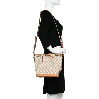 Louis Vuitton Damier Azur Noe BB 2 of 13