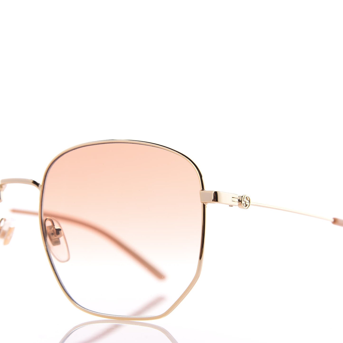 Oversized Sunglasses GG0396S Gold
