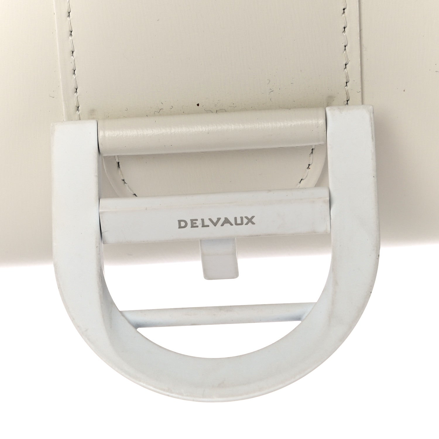 Delvaux Box Calfskin Mini Brillant Satchel Ivory 12 of 13