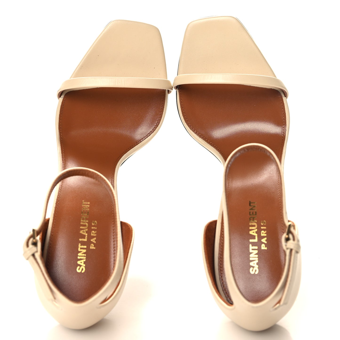 Calfskin 110 Opyum Sandals 40 Real Beige