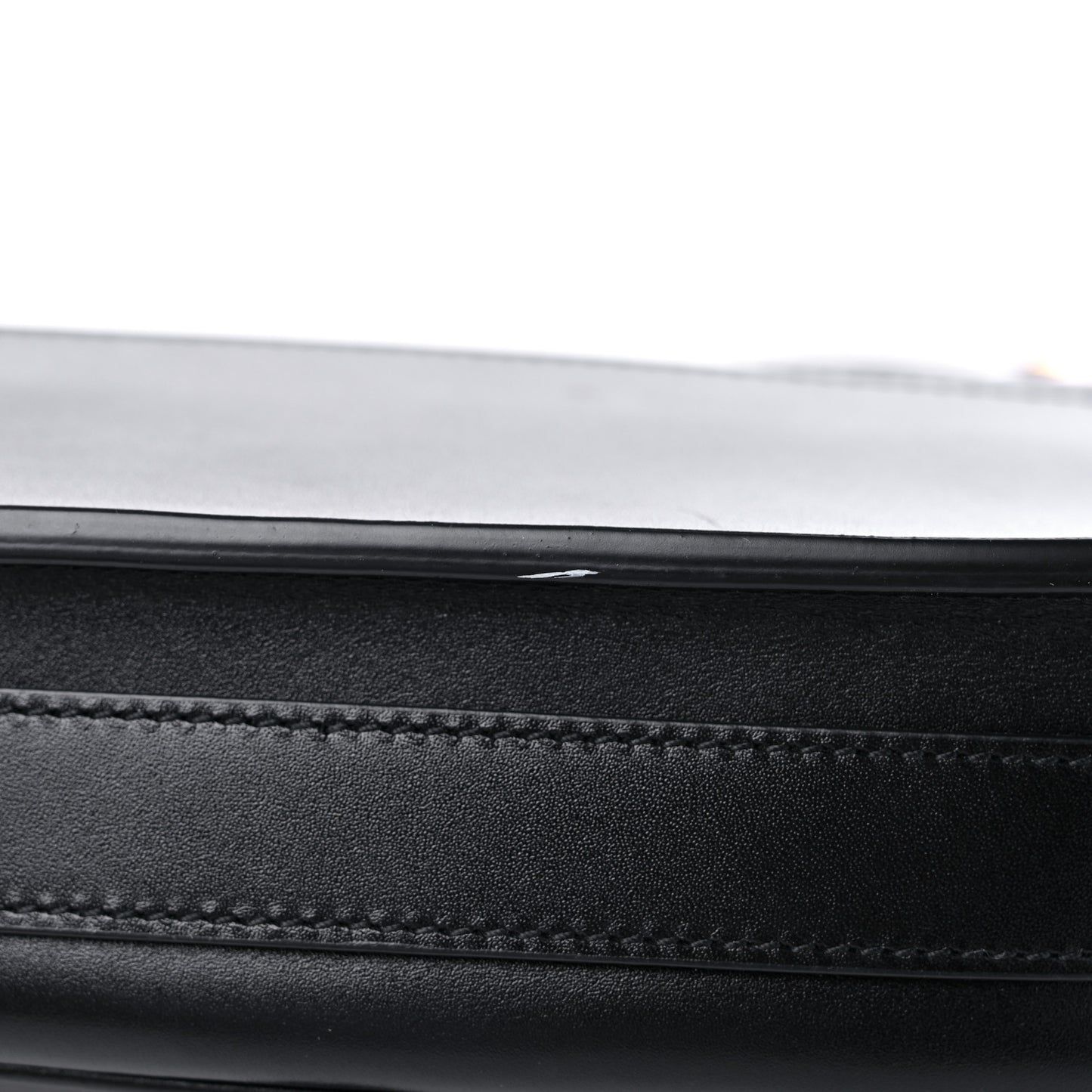 Box Calfskin East West Bobby Bag Black