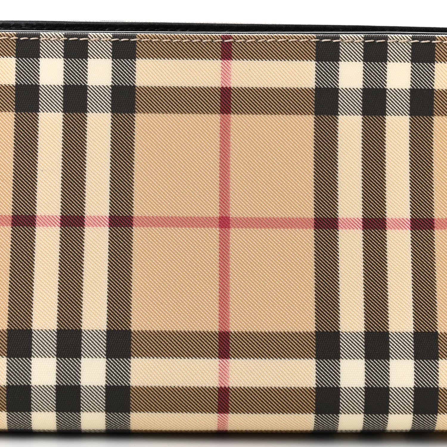 Burberry House Check Large Pochette Black 8 of 10