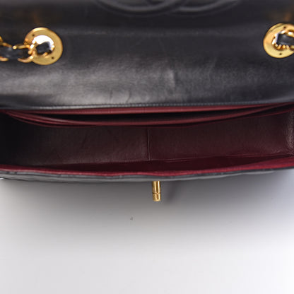 Chanel Lambskin Quilted XL Jumbo Single Flap Black 5 of 16