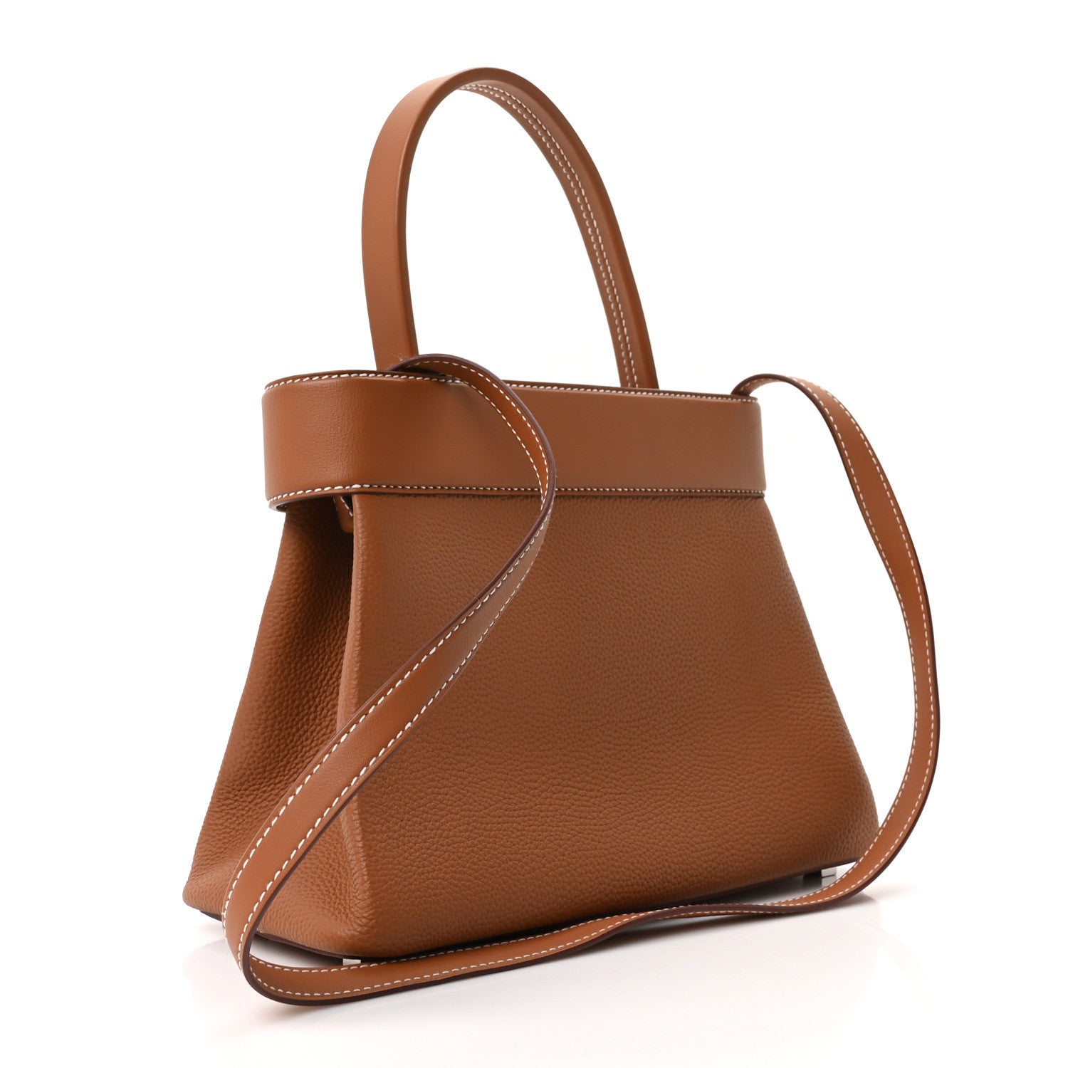 Hermes Togo Swift Medor Bag Gold 3 of 10