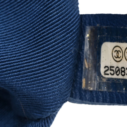 Chanel Calfskin Quilted Small Urban Spirit Backpack Blue 7 of 10