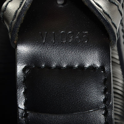 Louis Vuitton Epi Sac D'Epaule GM Black 6 of 8