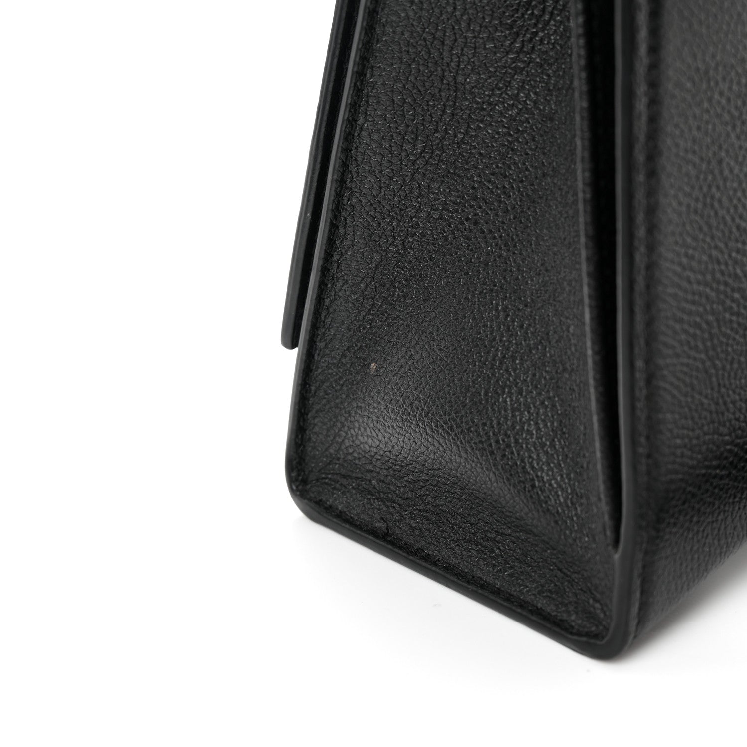 Balenciaga Grained Calfskin Medium Hourglass Top Handle Bag Black 19 of 19