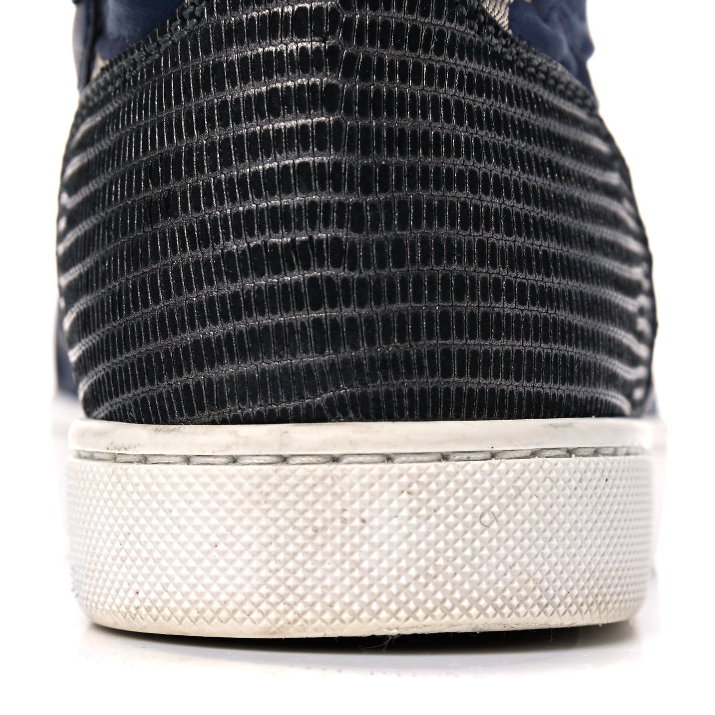 Jacquard Camoloubi Orlato Spikes Flat Sneakers 37 Navy