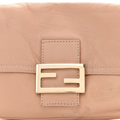 Fendi Nappa Elefante Mini Mama Baguette Beige 8 of 12
