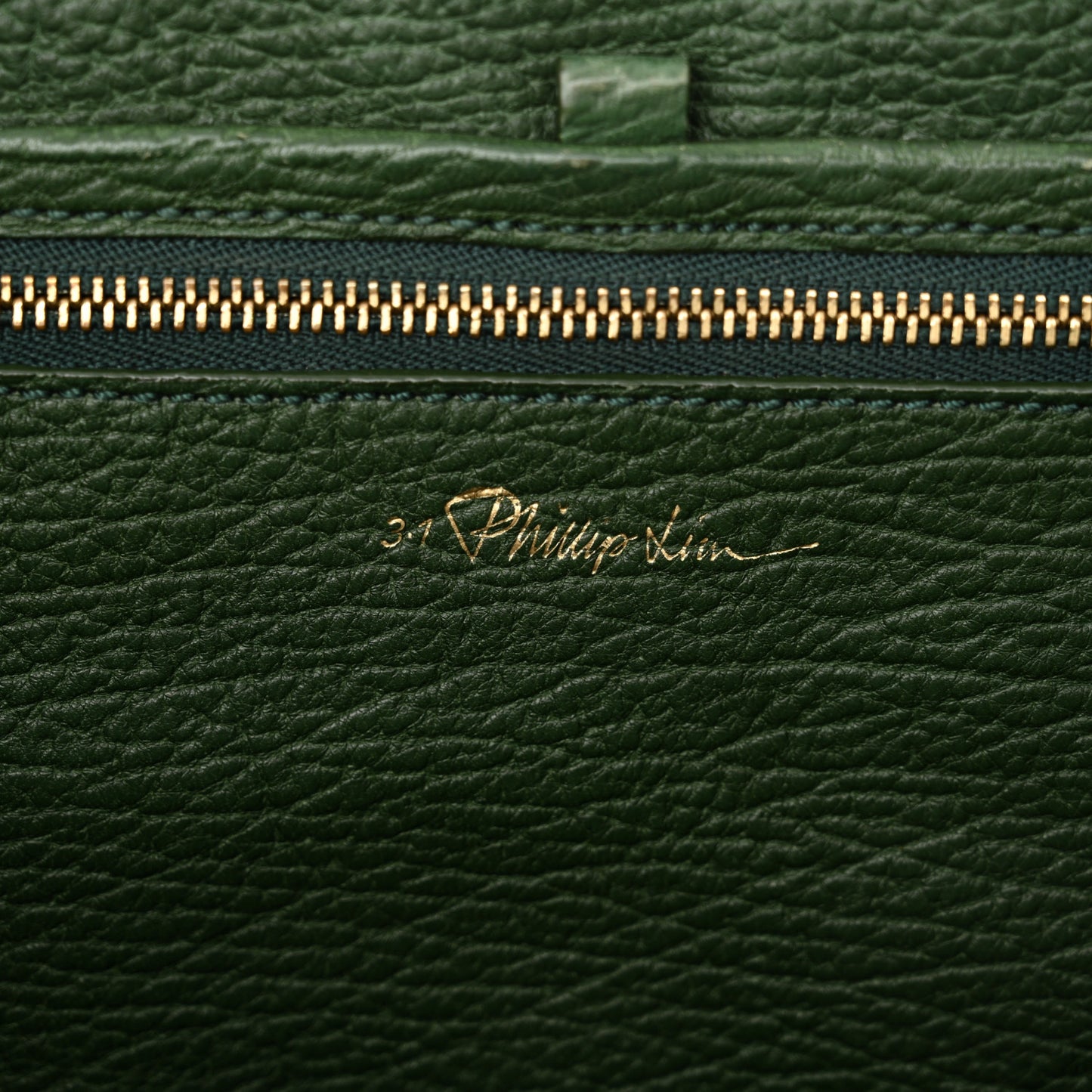 Textured Calfskin Medium Pashli Satchel Jade