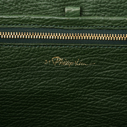 3.1 Phillip Lim Textured Calfskin Medium Pashli Satchel Jade 6 of 18