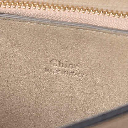 Chloe Suede Calfskin Medium Faye Shoulder Bag Tobacco 8 of 9