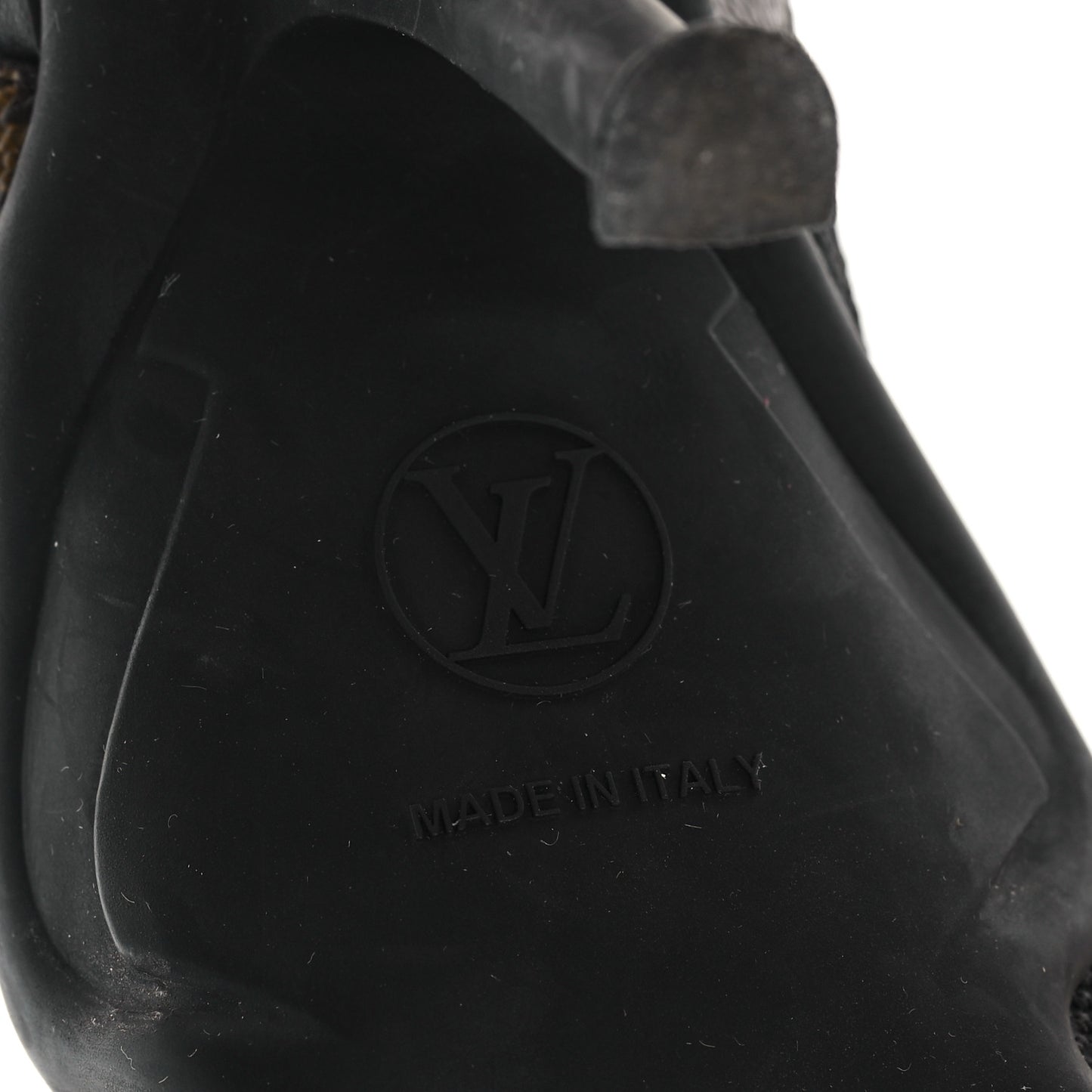 Patent Monogram Archlight Slingback Pumps 38.5 Black