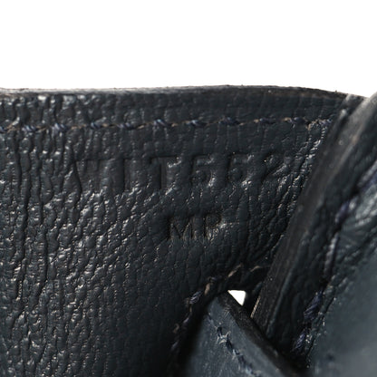 Hermes Togo Birkin 25 Gris Misty 6 of 12
