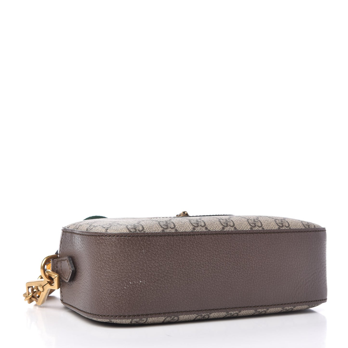 GG Supreme Monogram Web Neo Vintage Shoulder Bag Beige New Acero Crop
