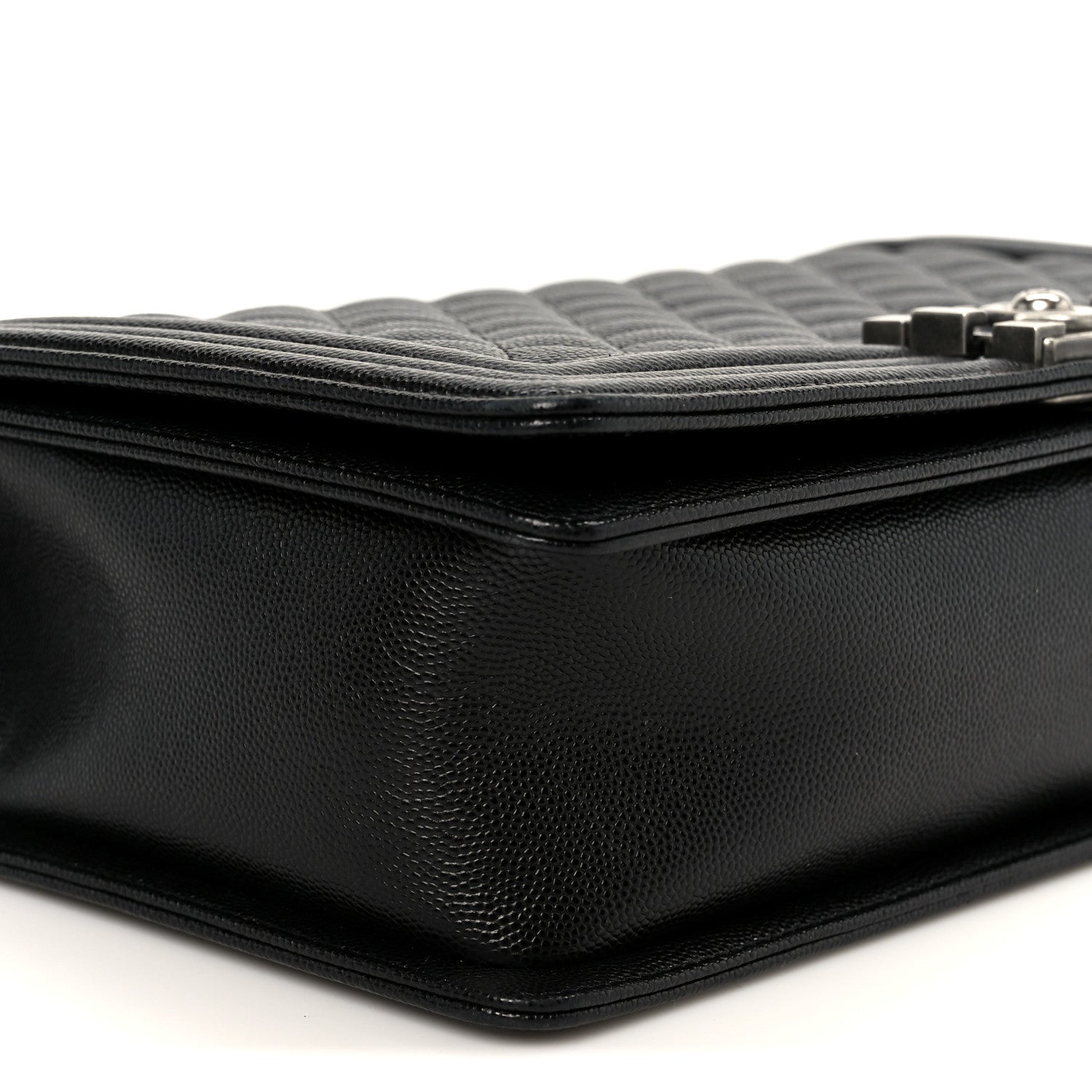 Chanel Caviar Quilted New Medium Boy Flap Black 9 of 10