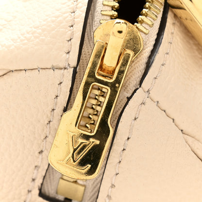 Louis Vuitton Empreinte Monogram Giant Speedy Bandouliere 20 Creme 10 of 12