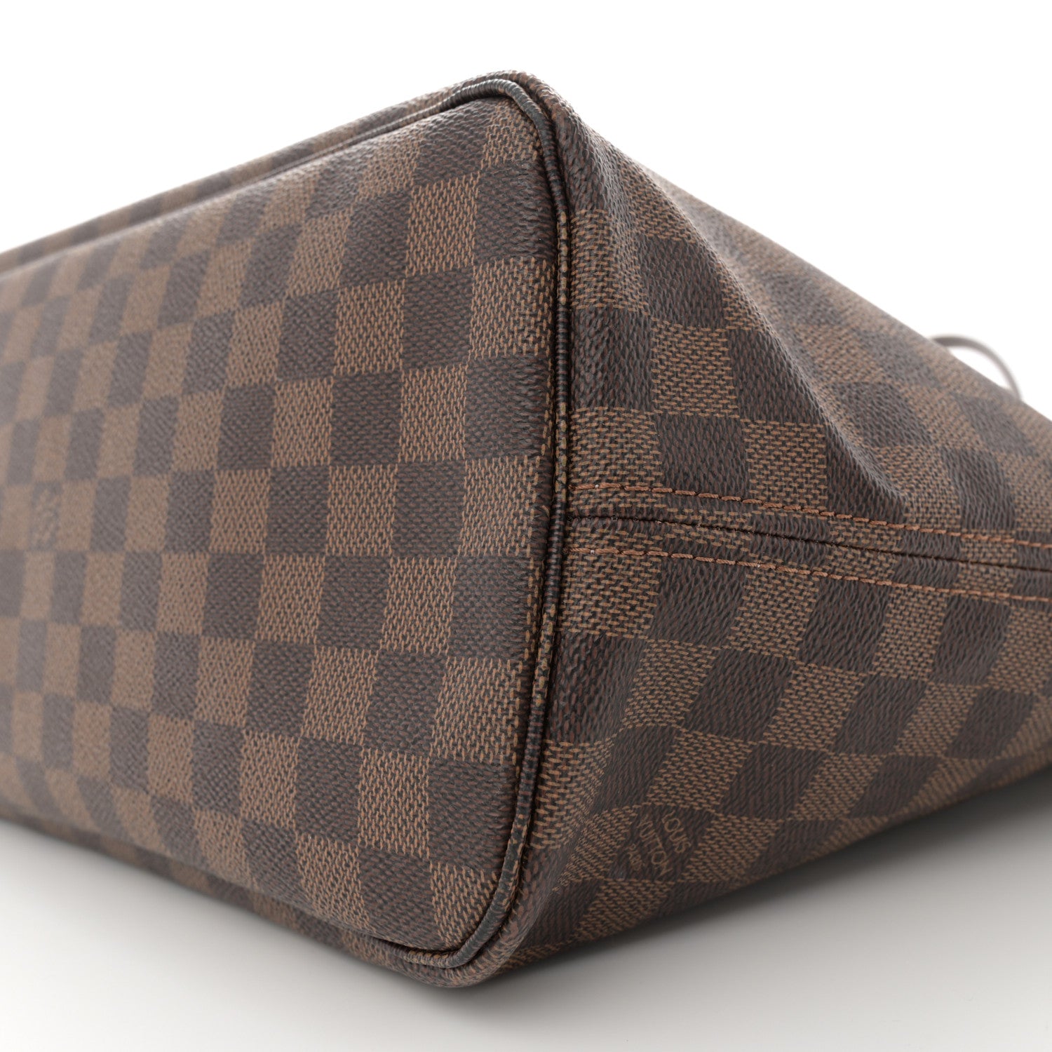 Louis Vuitton Damier Ebene Neo Neverfull MM Rose Ballerine 10 of 10