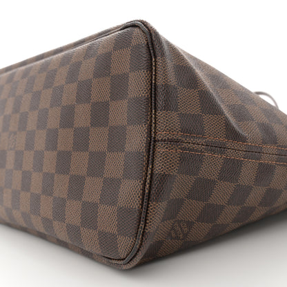 Louis Vuitton Damier Ebene Neo Neverfull MM Rose Ballerine 10 of 10
