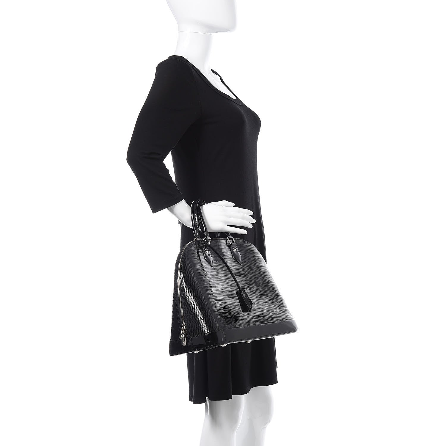 Louis Vuitton Electric Epi Alma PM Black 2 of 10