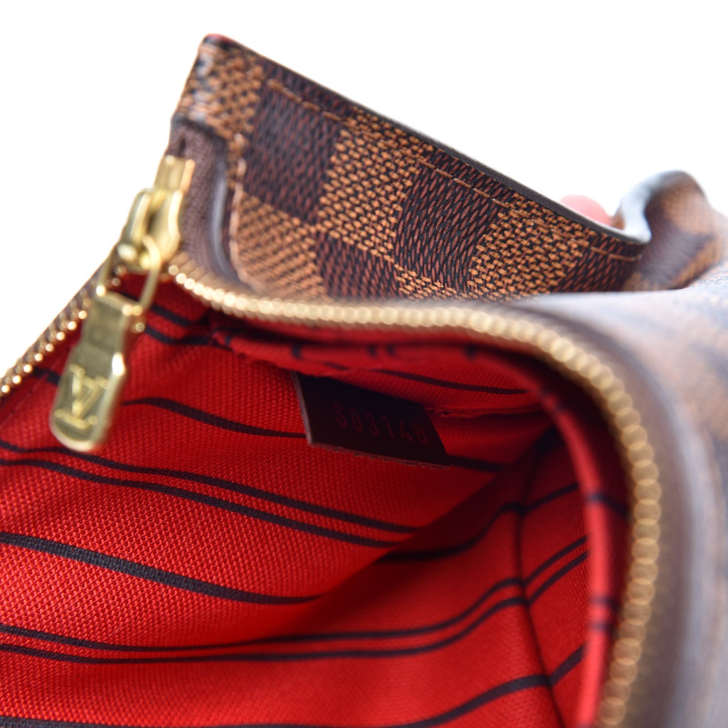 Louis Vuitton Damier Ebene Neverfull MM GM Pochette 9 of 9