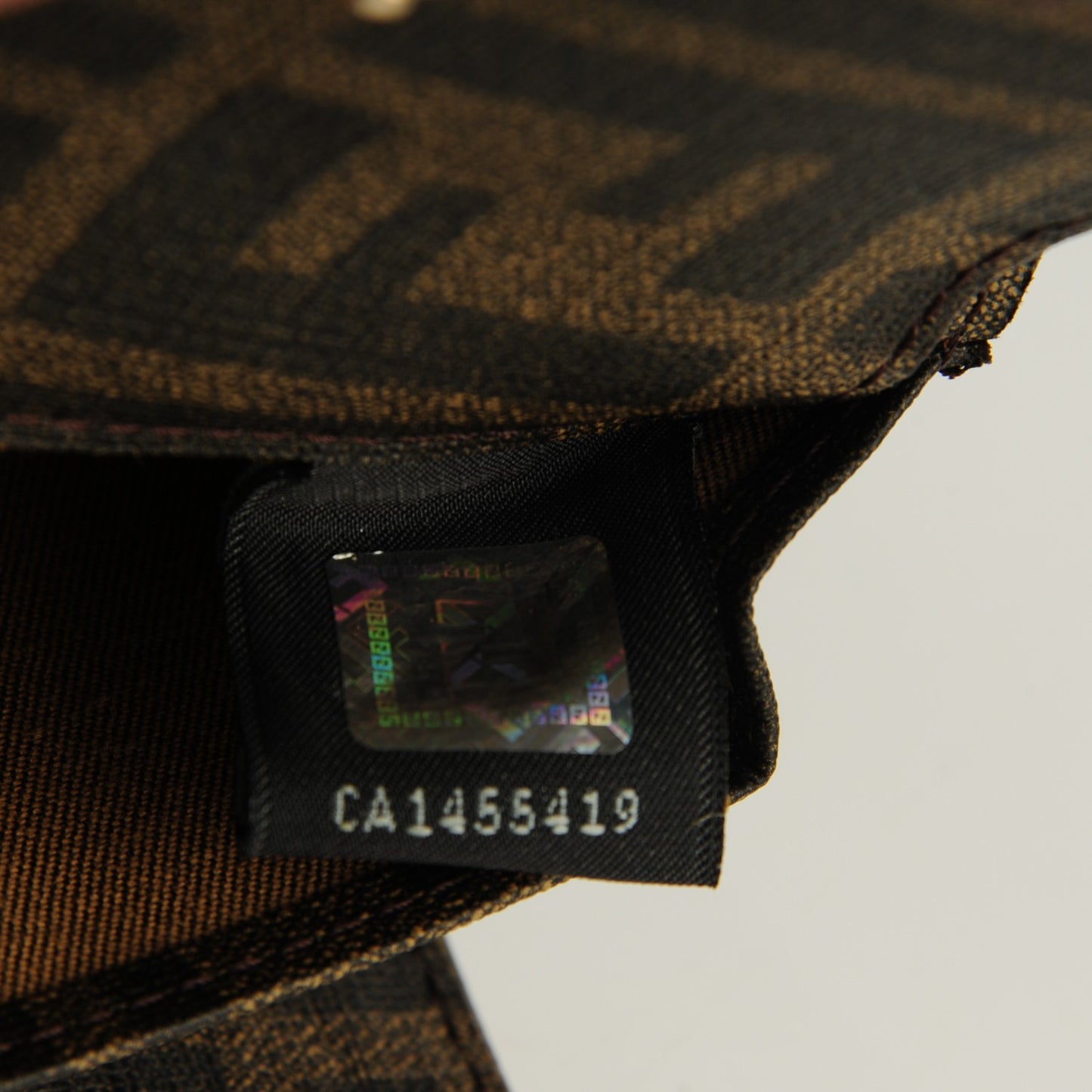 Zucca Stars Compact Wallet Tobacco