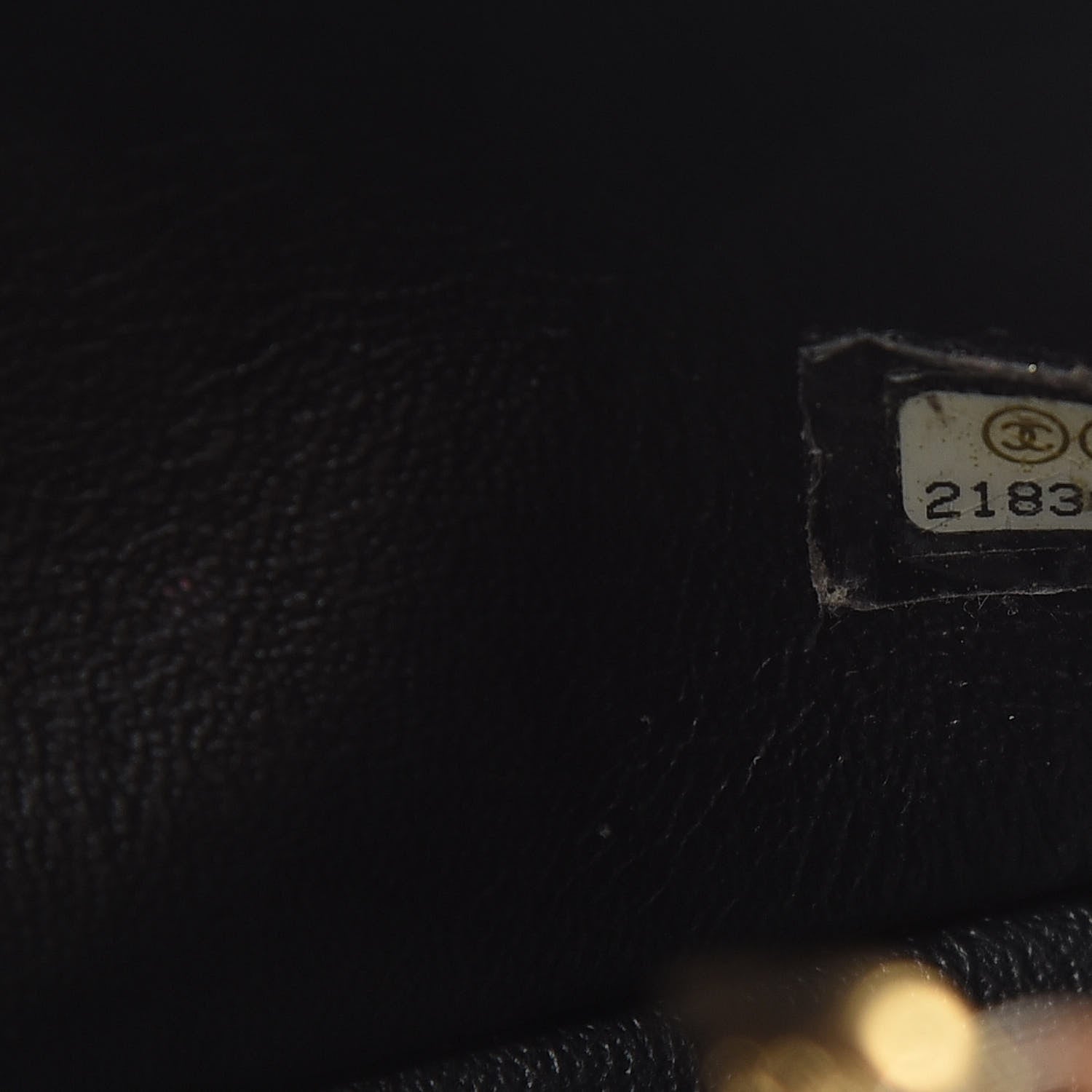 Chanel Crumpled Grained Calfskin Small Flap Black 7 of 11