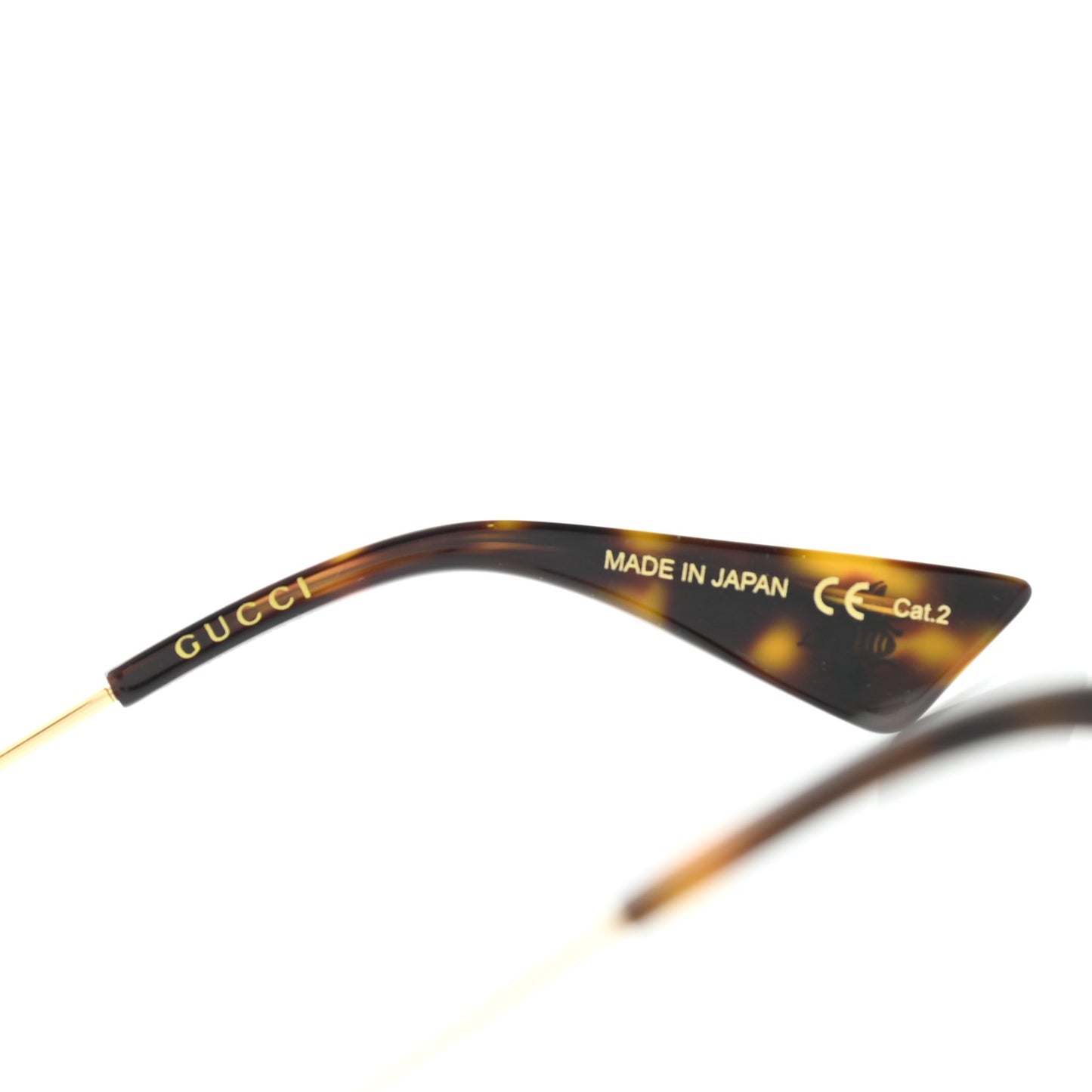 Metal Web Aviator Sunglasses GG0062S Green Red