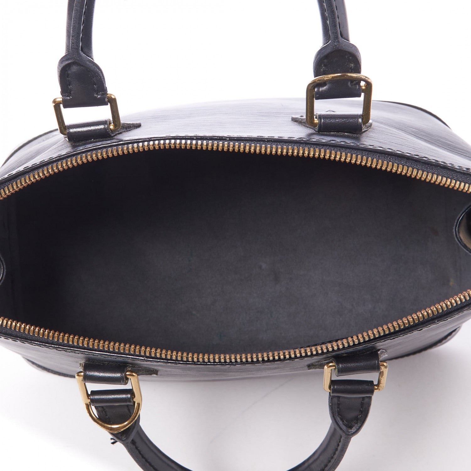 Louis Vuitton Epi Alma PM Black 4 of 12