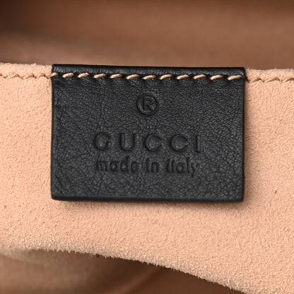 Gucci GG Supreme Monogram Bees Small Padlock Tote Beige Oro Black 6 of 10
