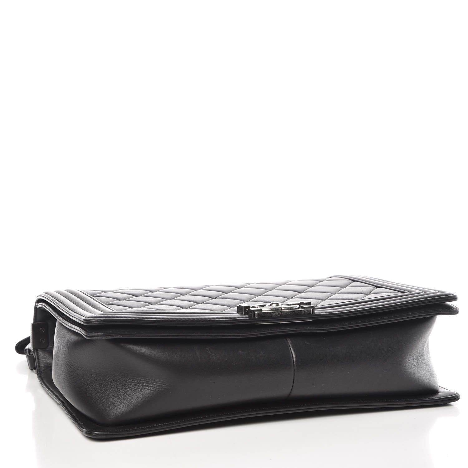 Chanel Calfskin Quilted Large Boy Flap Black 4 of 11