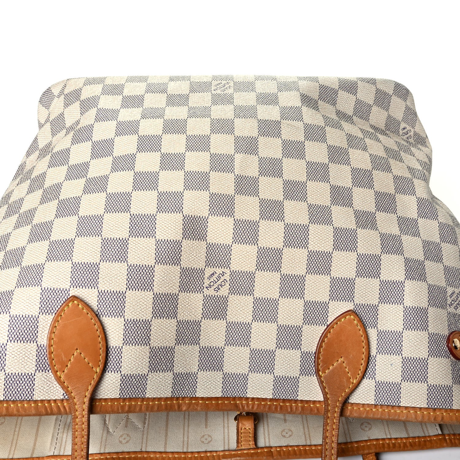 Louis Vuitton Damier Azur Neverfull MM 8 of 9