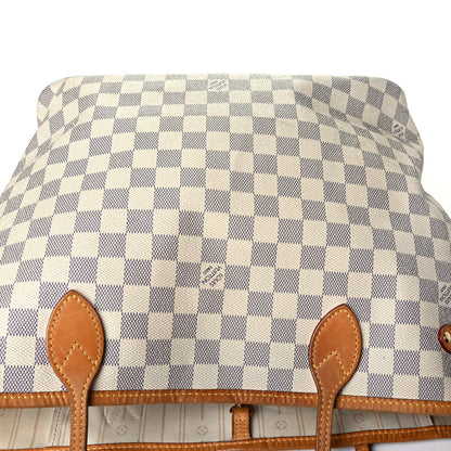 Louis Vuitton Damier Azur Neverfull MM 8 of 9