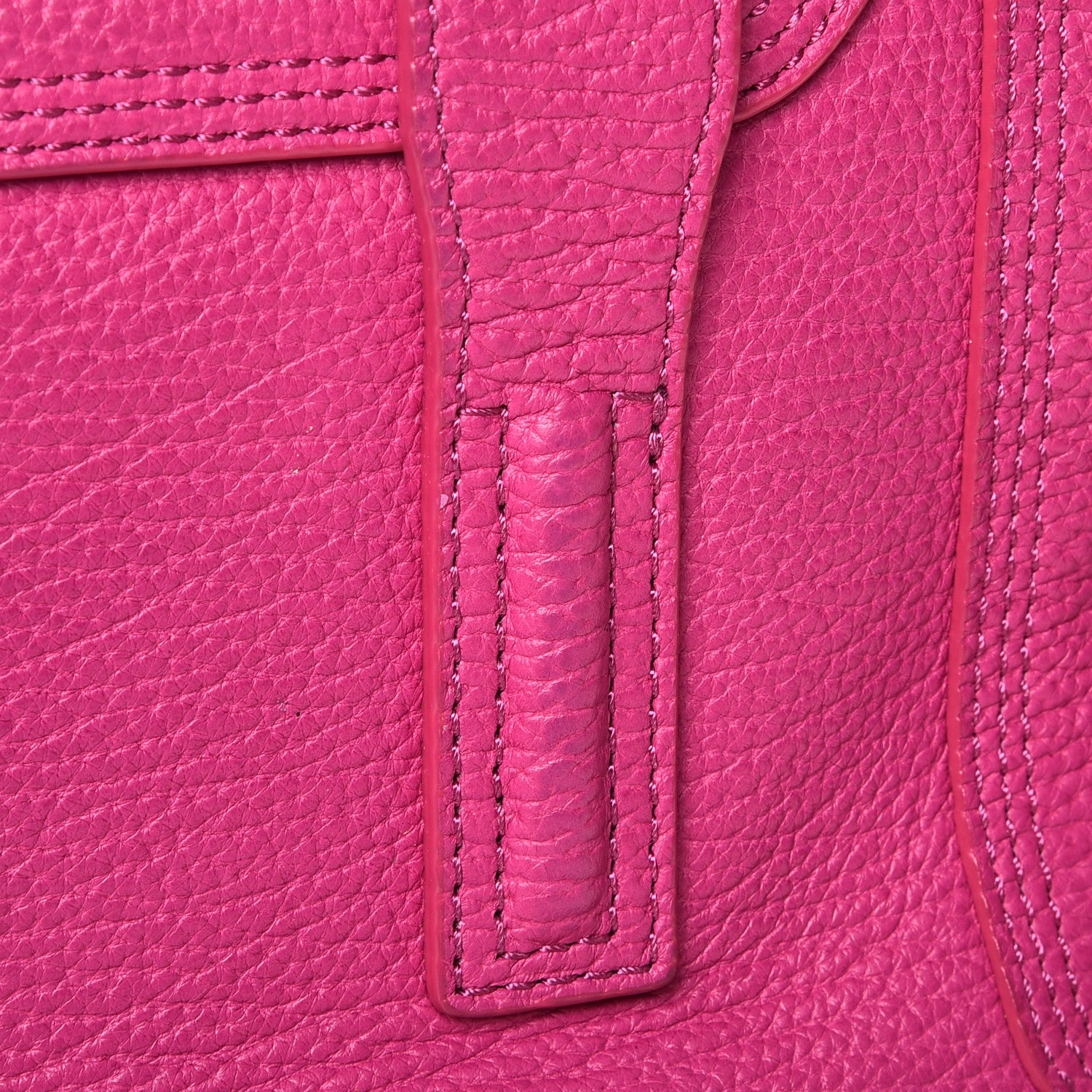 3.1 Phillip Lim 3.1 Textured Calfskin Mini Pashli Satchel Fuchsia 9 of 11