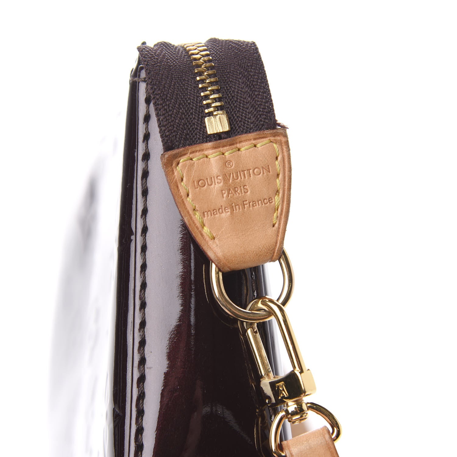 Louis Vuitton Vernis Pochette Accessories NM Amarante 6 of 10