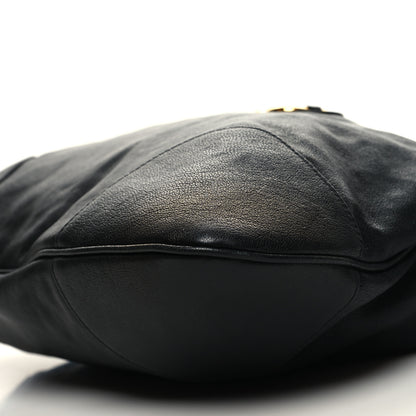 Gucci Sakai Calfskin Horsebit 1955 Cinch Top Messenger Bag Black 10 of 10
