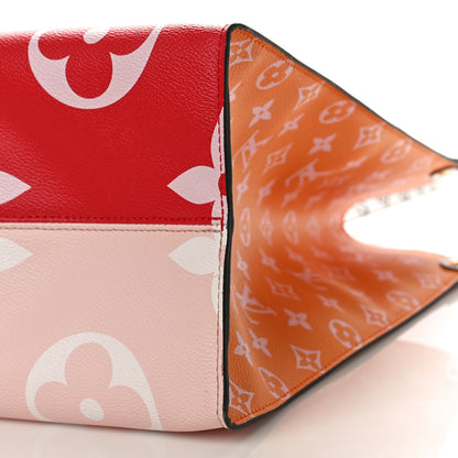 Louis Vuitton Monogram Giant Onthego GM Rouge Rose 8 of 8