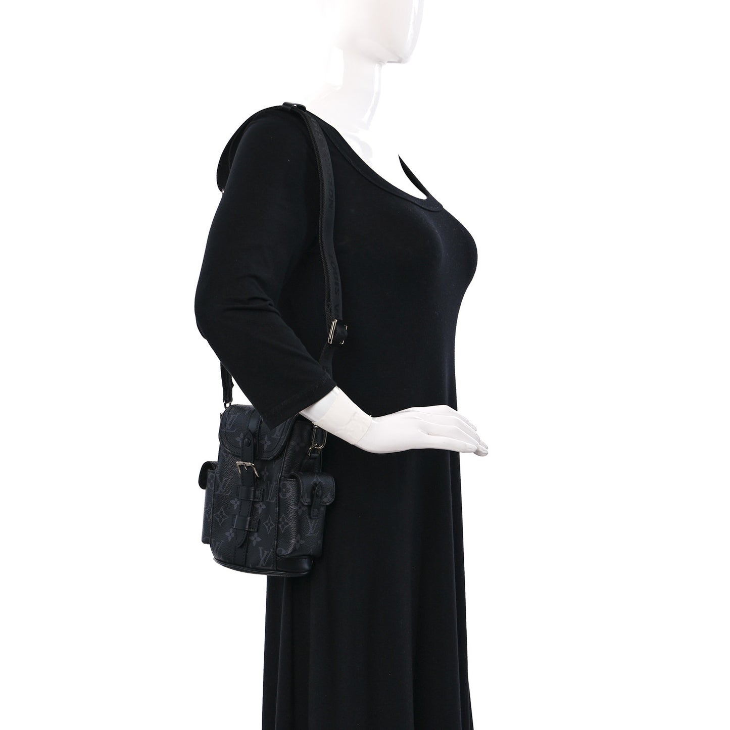 Monogram Eclipse Nano Christopher Backpack Black