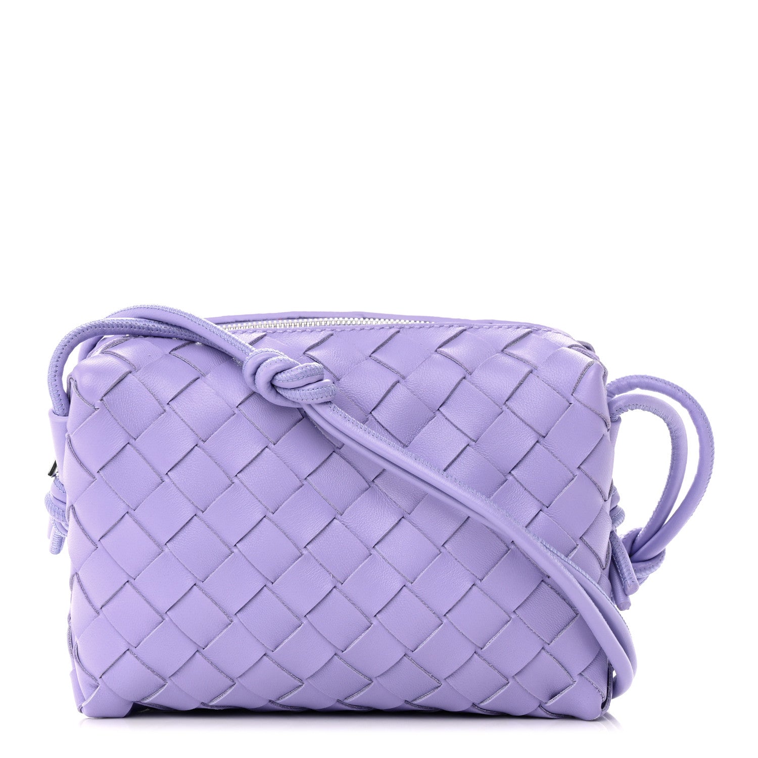 Bottega Veneta Nappa Intrecciato Mini Loop Camera Bag Wisteria 1 of 11