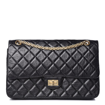 Chanel Aged Calfskin Quilted 2.55 Reissue 226 Flap Black 1 of 10