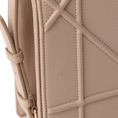Christian Dior Grained Calfskin Medium Diorama Flap Bag Nude 8 of 11