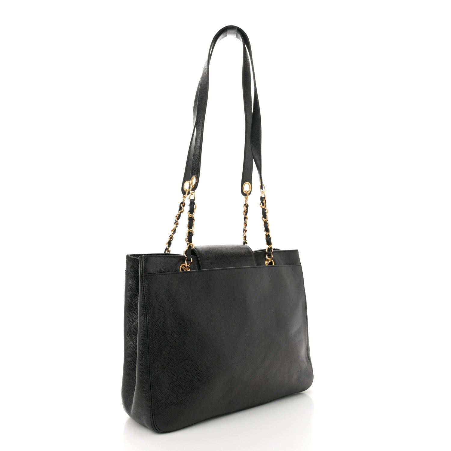 Chanel Caviar CC Shoulder Bag Black 3 of 12
