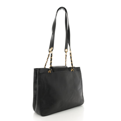 Chanel Caviar CC Shoulder Bag Black 3 of 12