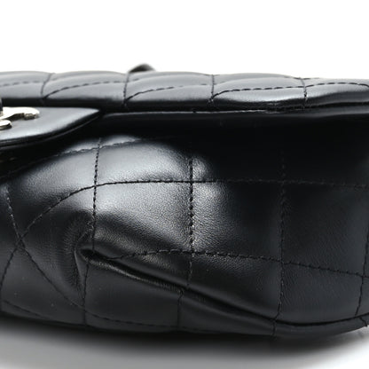 Chanel Calfskin Quilted CC Uniform Flap Belt Bag Black 9 of 9