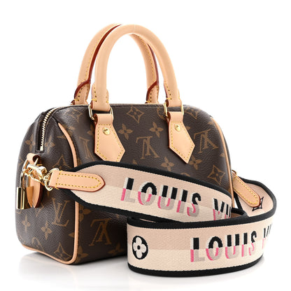 Louis Vuitton Monogram Speedy Bandouliere 20 Black 3 of 10