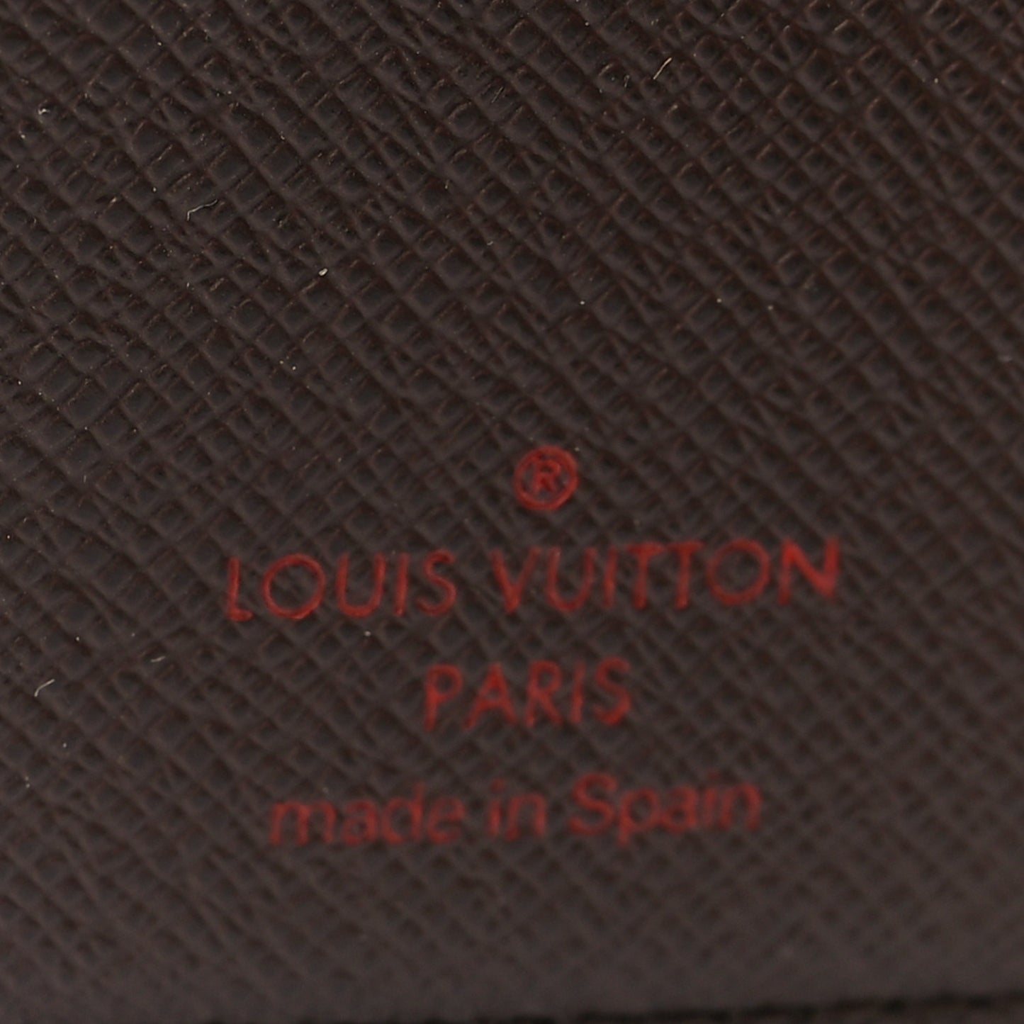 Damier Ebene Small Ring Agenda Cover