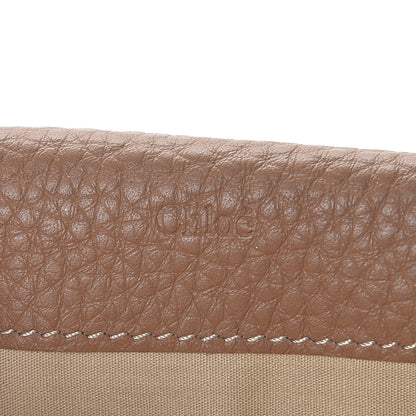 Chloe Calfskin Marcie Continental Flap Wallet Nut 6 of 8