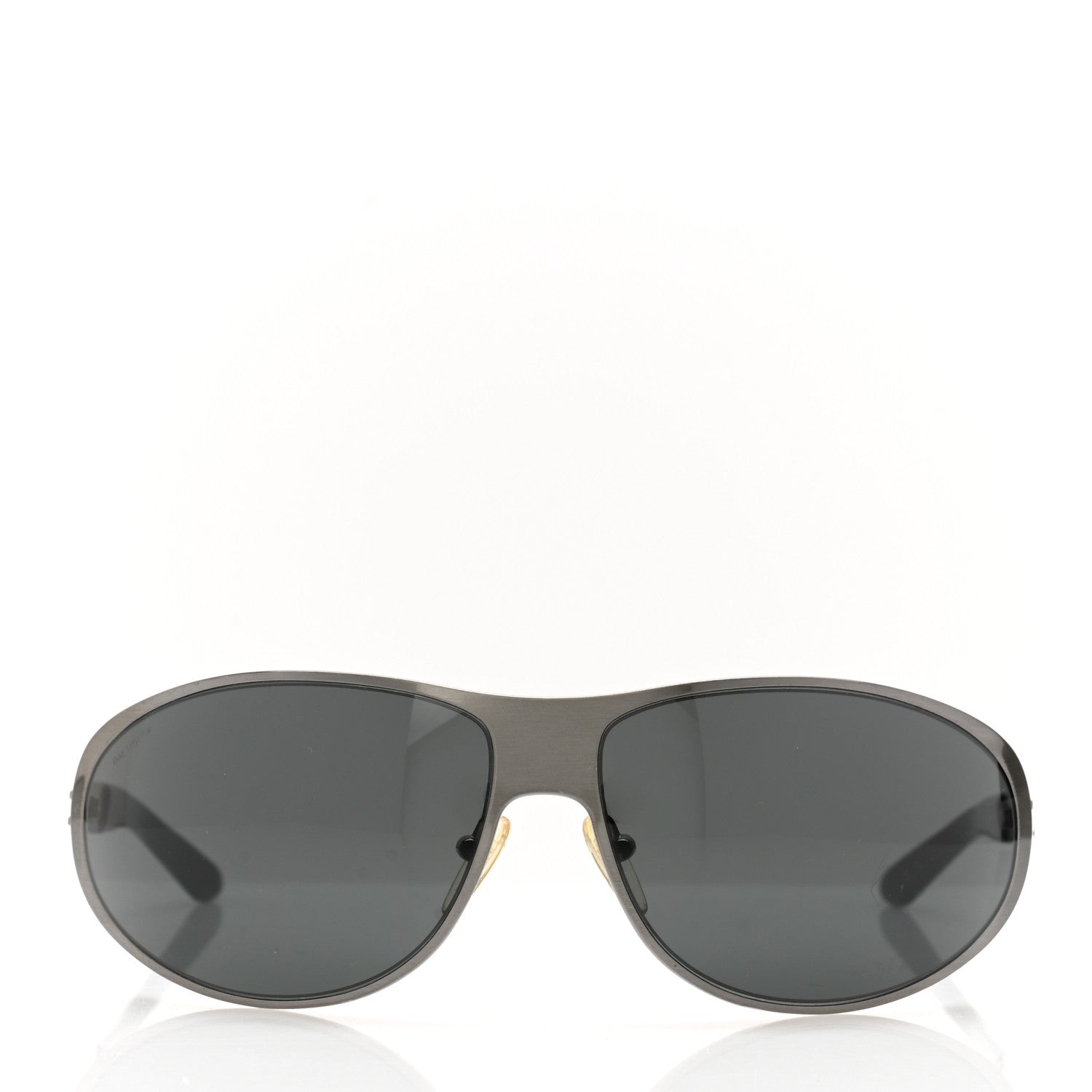 Prada Metal Crystal Sunglasses SPR 59I Black 2 of 8