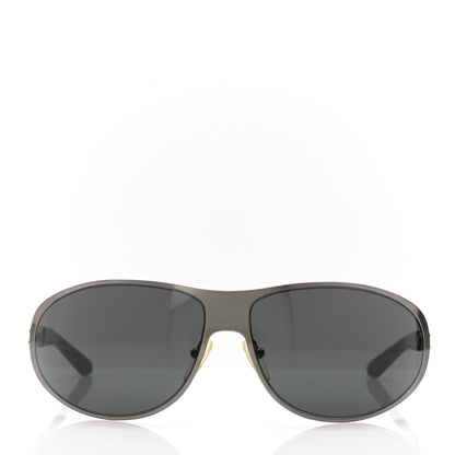 Prada Metal Crystal Sunglasses SPR 59I Black 2 of 8