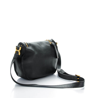 Chloe Calfskin Medium Marcie Crossbody Bag Black 3 of 7
